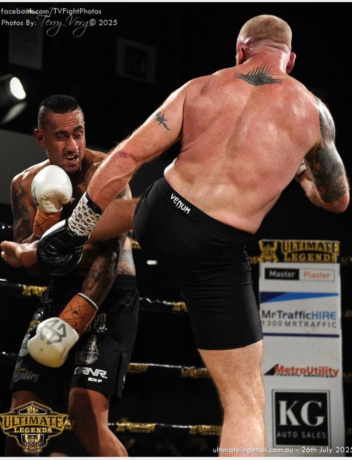 Ryan in the ring — Ultimate Legends
